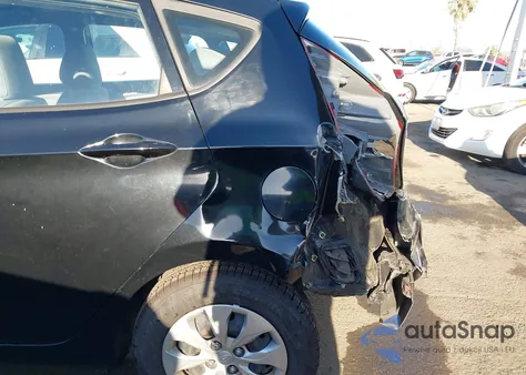 2017 Hyundai Accent Se z USA, uszkodzony, nr VIN KMHCT5AE1HU326109